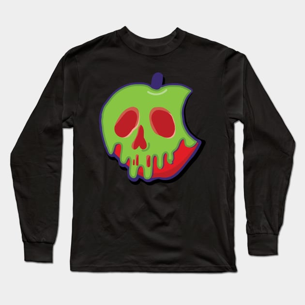 Apple Long Sleeve T-Shirt by EnchantedTikiTees